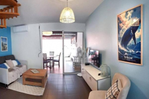 COTTAGE BLUE - Villa 4 personnes - 2 chambres - accès direct à la plage et à l'esplanade de Boucan Canot avec ses bars et restaurants
